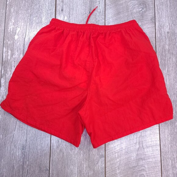 Vintage UNLV Swim Trunks Mens Large Red Lined Chalk Line University Las Vegas - Picture 2 of 8